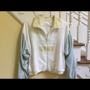 Marcia athletic zipper top size M